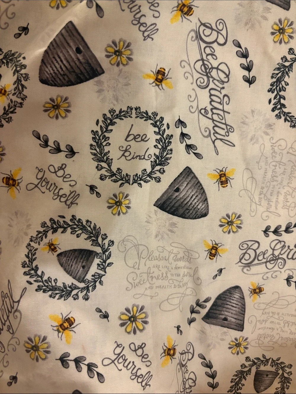 BEE Grateful & Kind Pillow Case